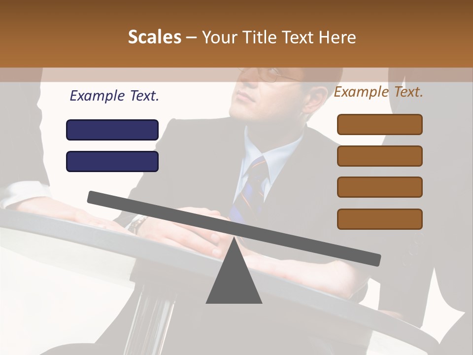 Professional Person Employee PowerPoint Template