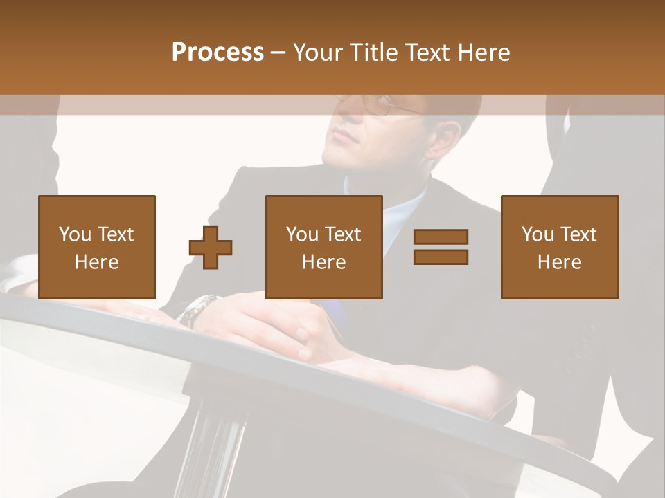 Professional Person Employee PowerPoint Template