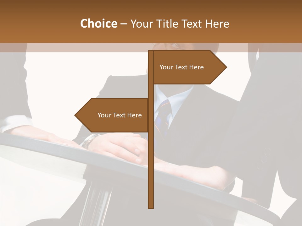 Professional Person Employee PowerPoint Template