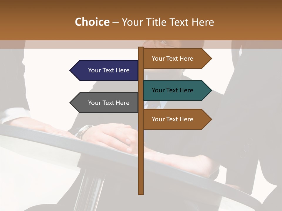 Professional Person Employee PowerPoint Template
