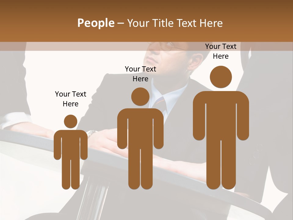 Professional Person Employee PowerPoint Template
