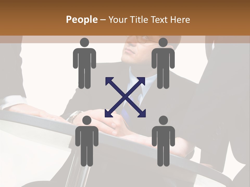 Professional Person Employee PowerPoint Template