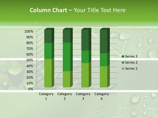 Grassland Dew Texture PowerPoint Template