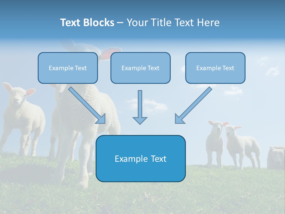 White Grass Naive PowerPoint Template