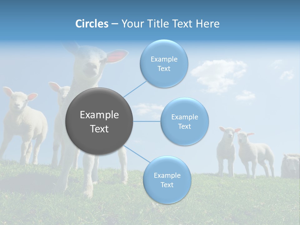 White Grass Naive PowerPoint Template