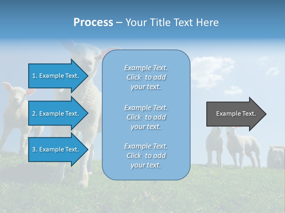 White Grass Naive PowerPoint Template