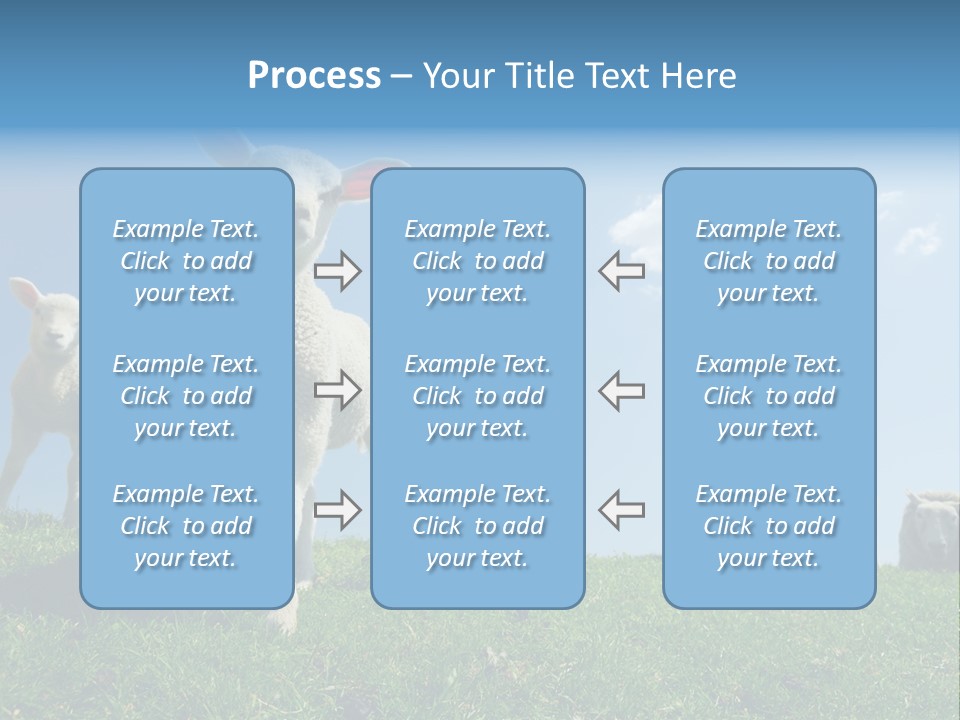 White Grass Naive PowerPoint Template