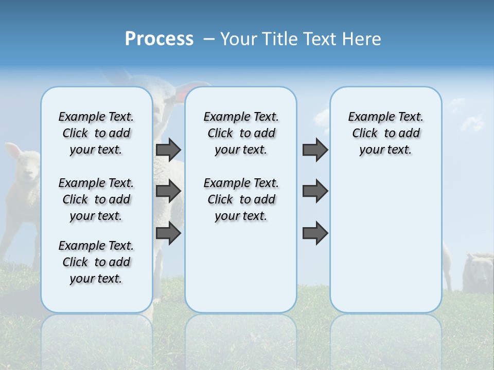 White Grass Naive PowerPoint Template