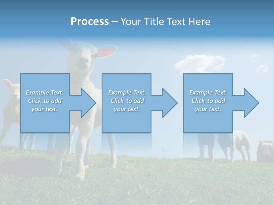 White Grass Naive PowerPoint Template