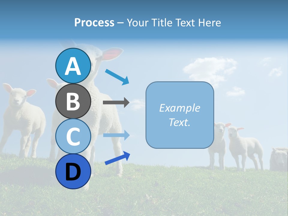 White Grass Naive PowerPoint Template