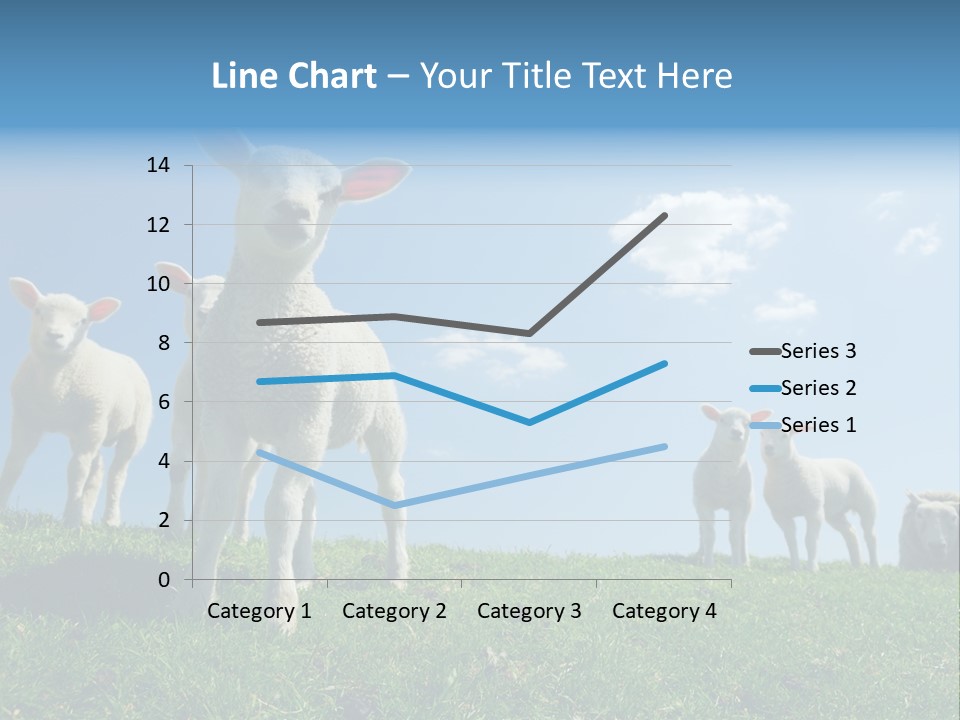 White Grass Naive PowerPoint Template