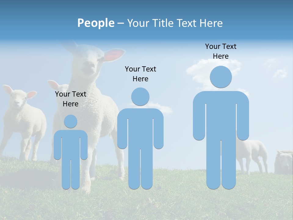 White Grass Naive PowerPoint Template