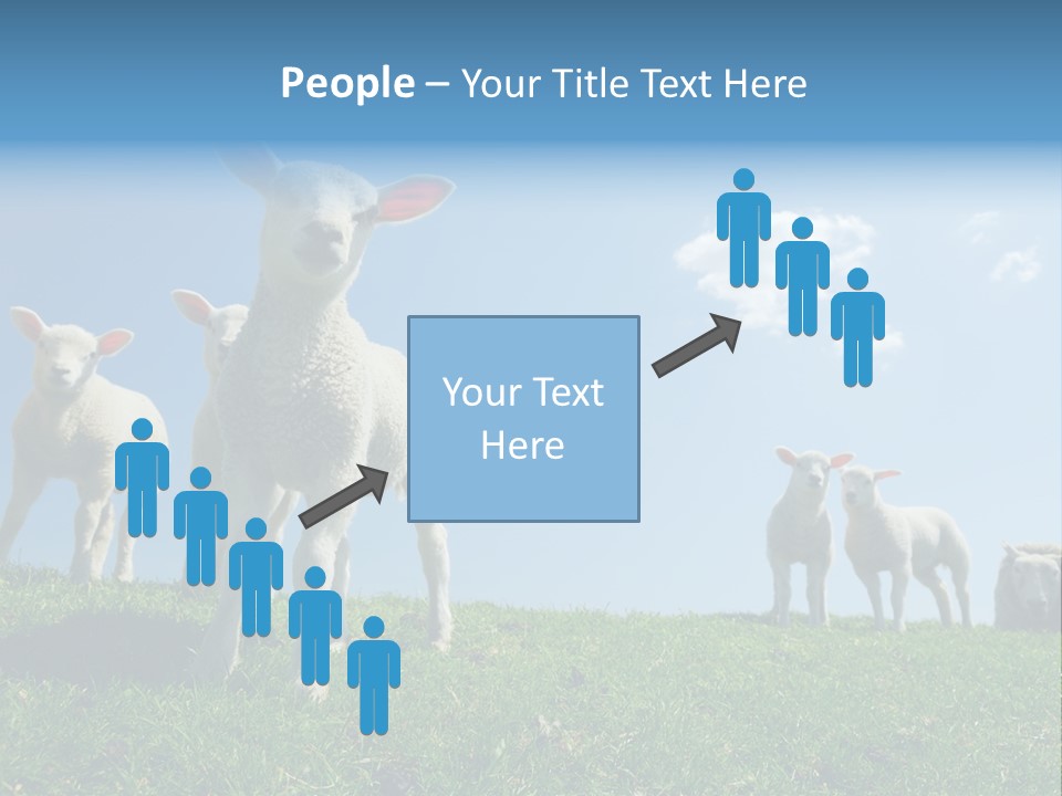 White Grass Naive PowerPoint Template