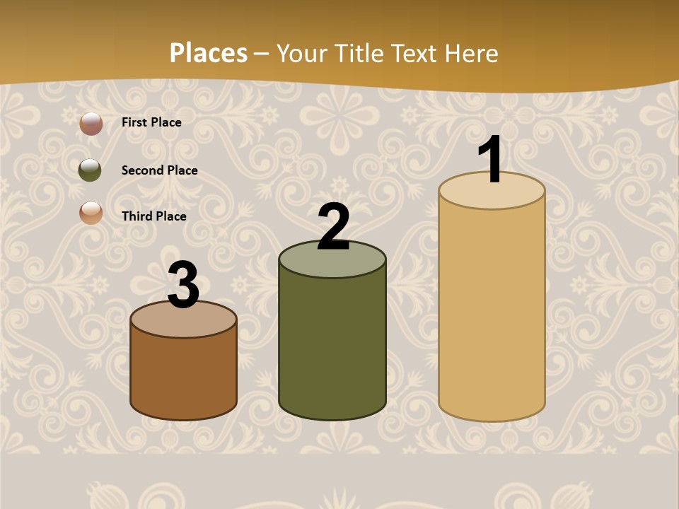 Fabric Decorative Texture PowerPoint Template