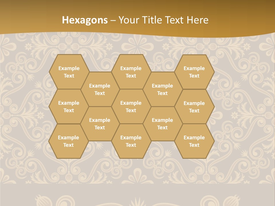 Fabric Decorative Texture PowerPoint Template