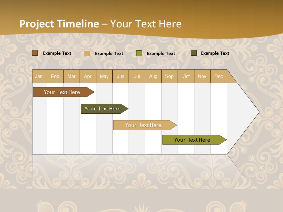 Fabric Decorative Texture PowerPoint Template