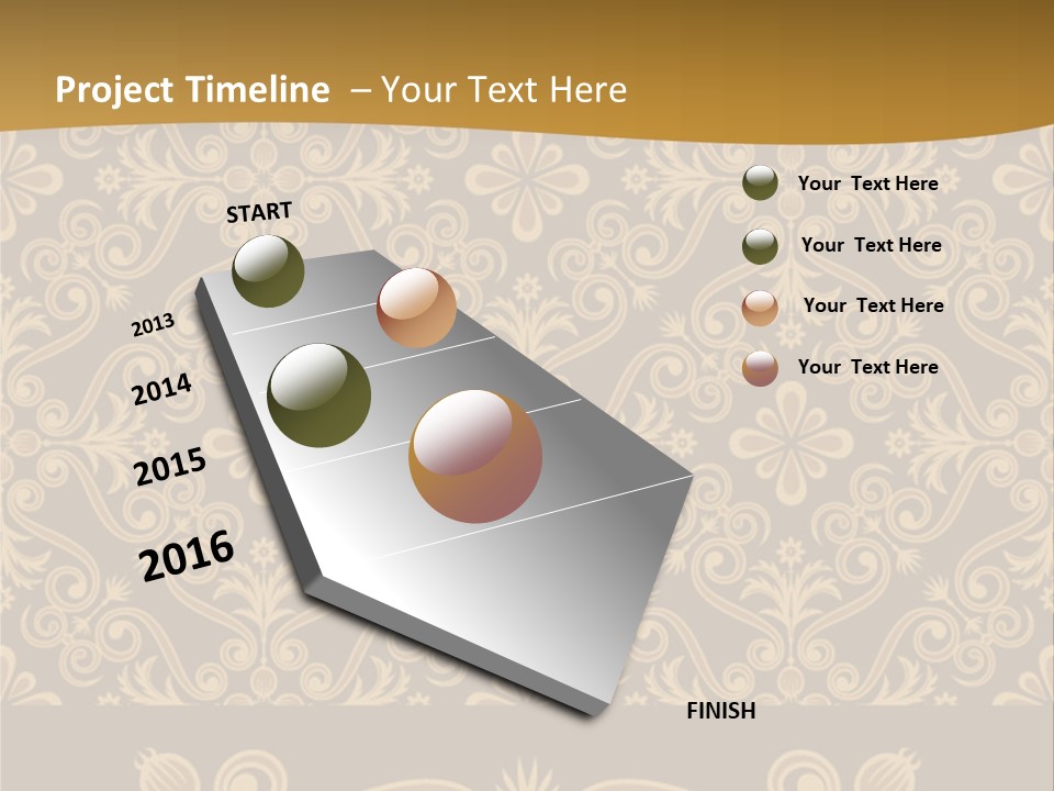 Fabric Decorative Texture PowerPoint Template