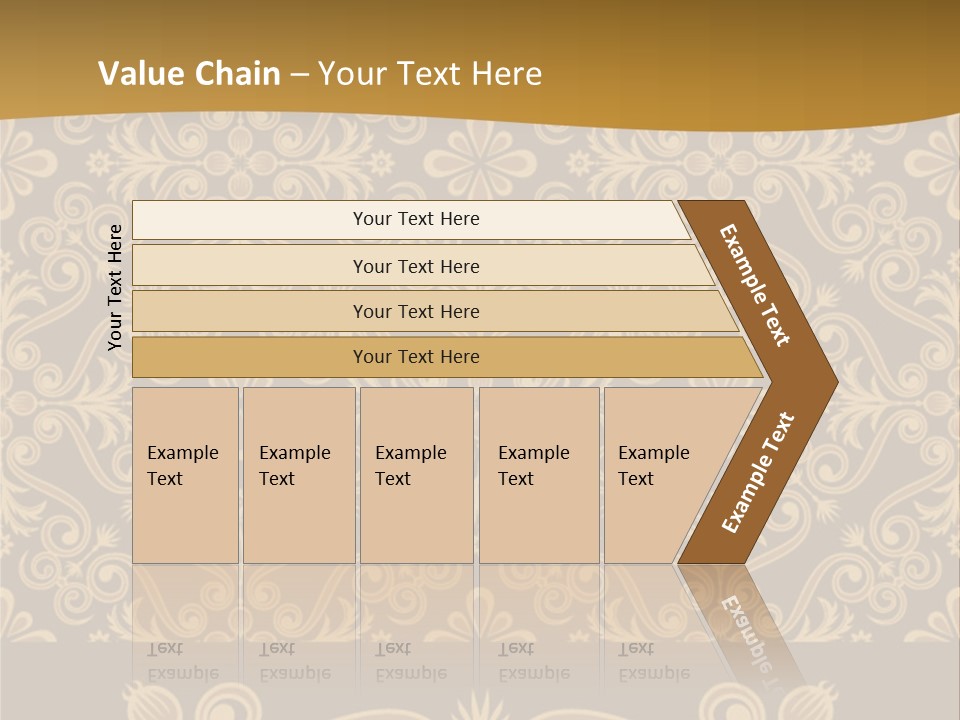 Fabric Decorative Texture PowerPoint Template