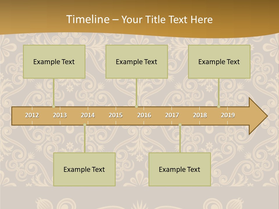 Fabric Decorative Texture PowerPoint Template