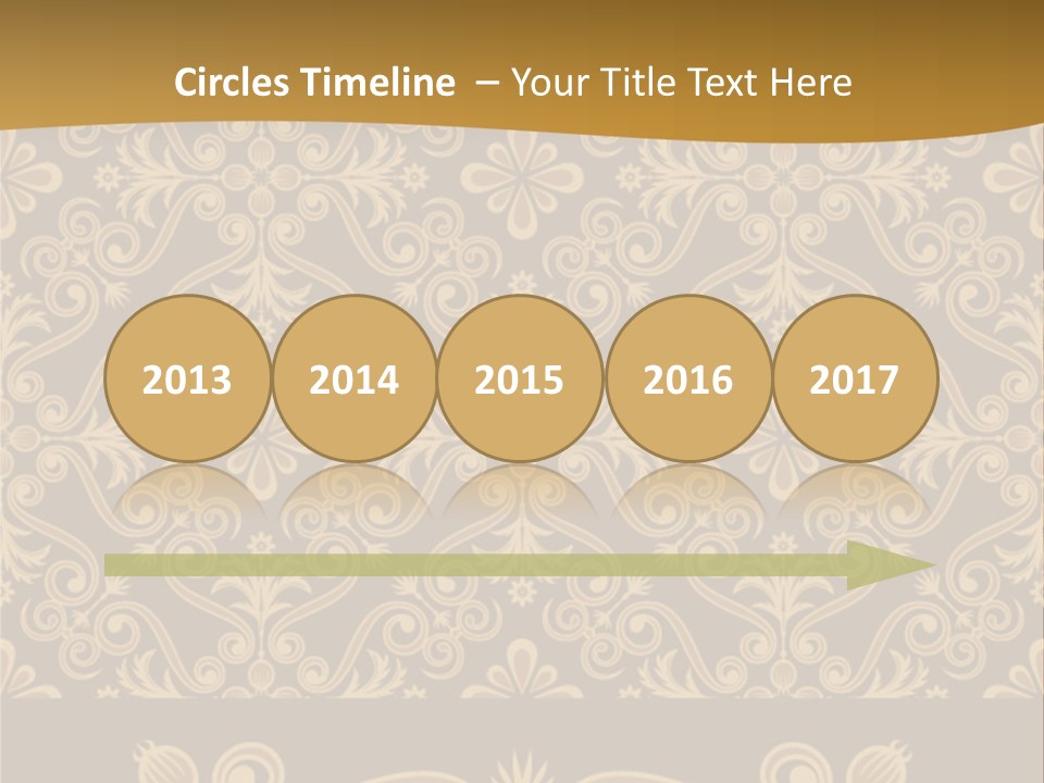 Fabric Decorative Texture PowerPoint Template