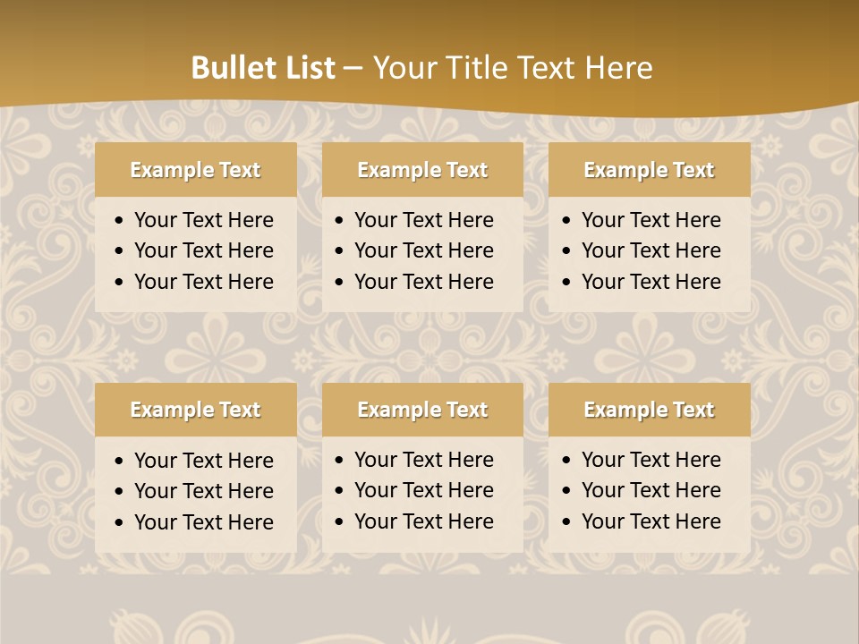 Fabric Decorative Texture PowerPoint Template