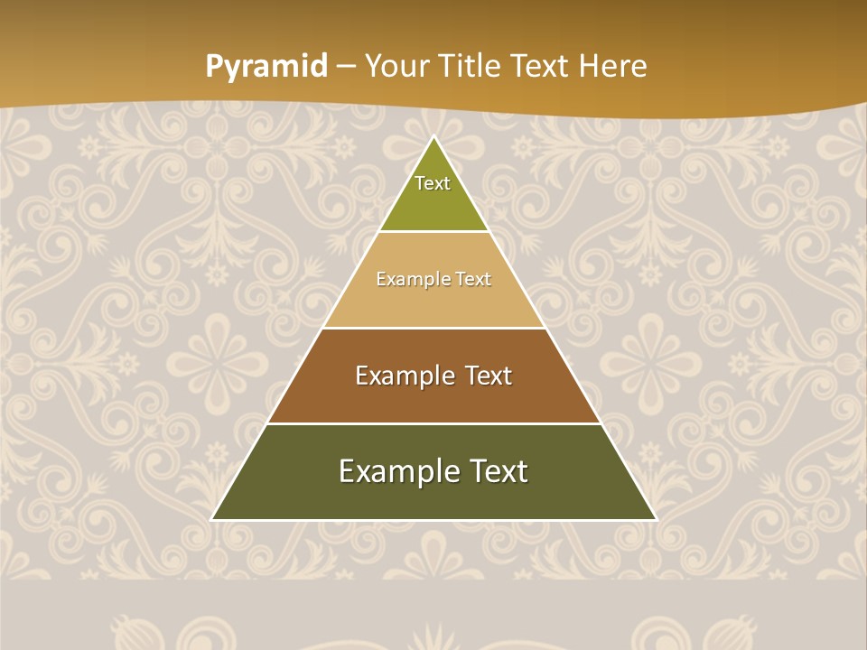 Fabric Decorative Texture PowerPoint Template