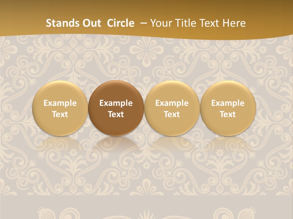 Fabric Decorative Texture PowerPoint Template