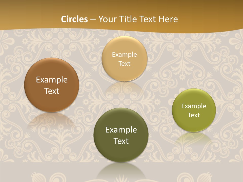 Fabric Decorative Texture PowerPoint Template