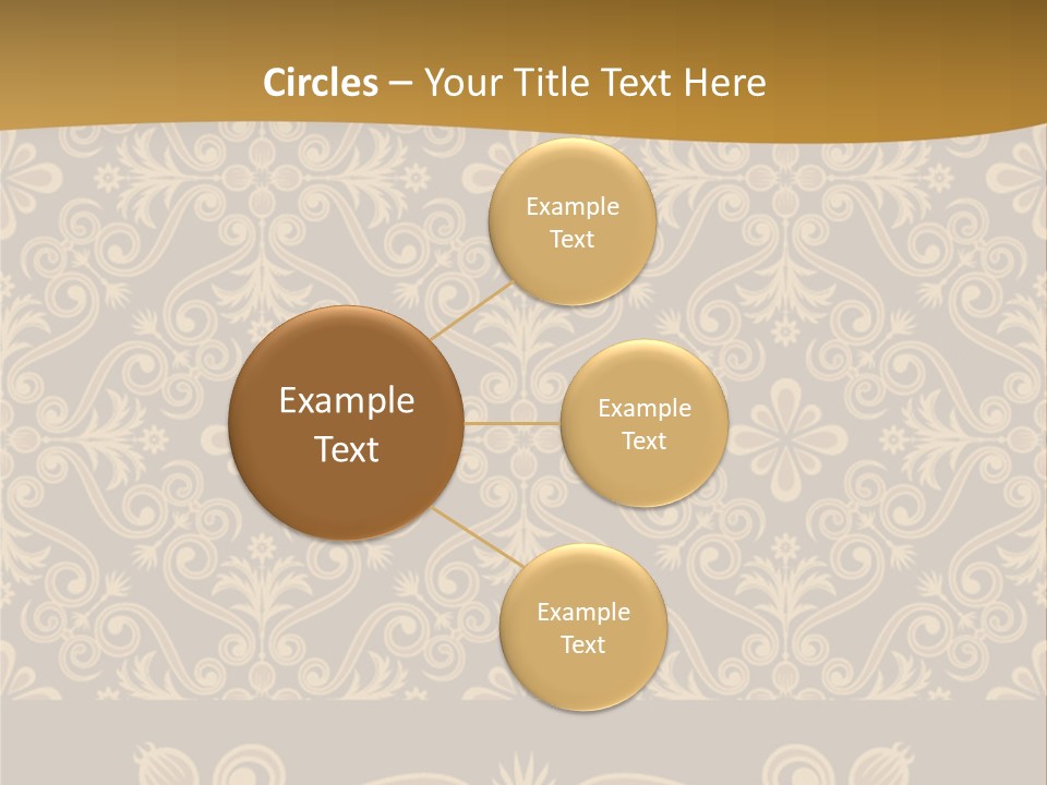 Fabric Decorative Texture PowerPoint Template