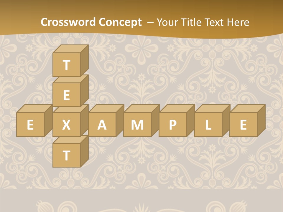 Fabric Decorative Texture PowerPoint Template