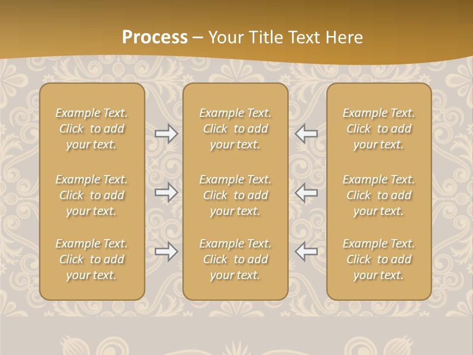 Fabric Decorative Texture PowerPoint Template