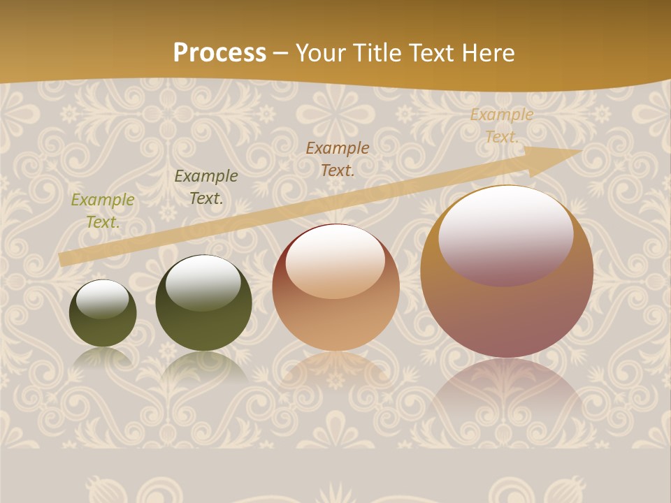 Fabric Decorative Texture PowerPoint Template