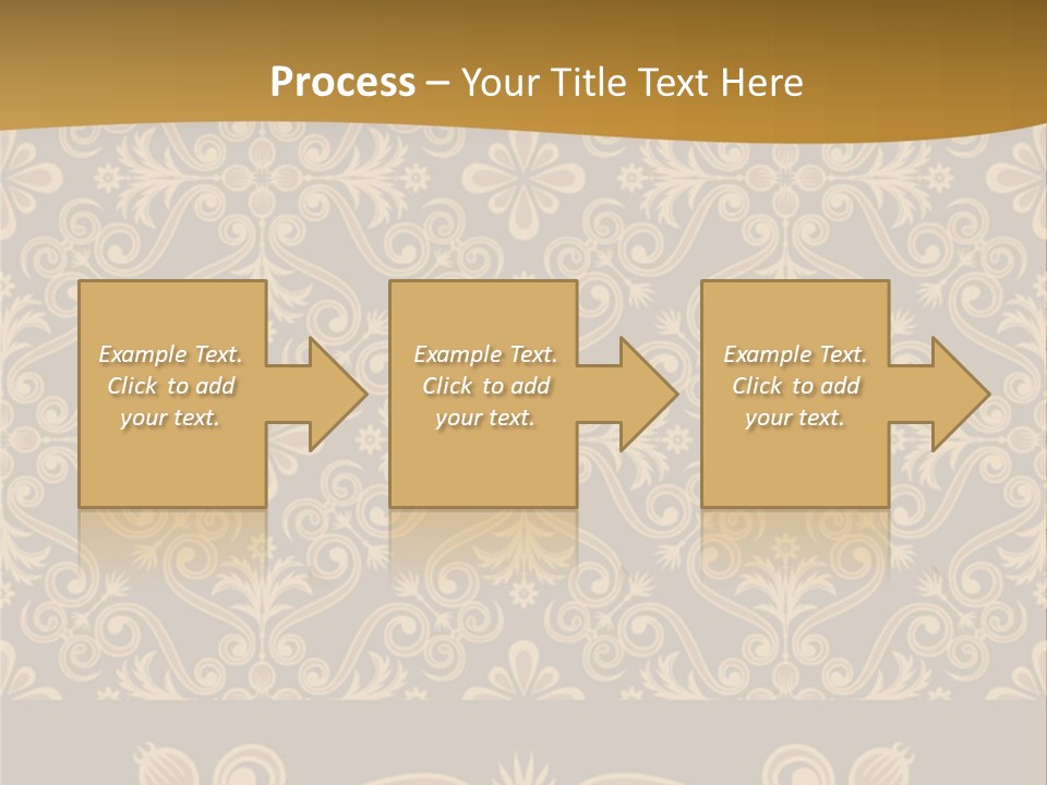 Fabric Decorative Texture PowerPoint Template