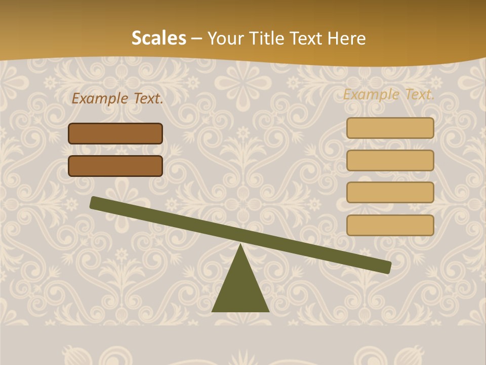Fabric Decorative Texture PowerPoint Template