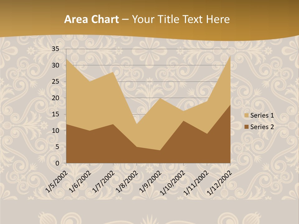 Fabric Decorative Texture PowerPoint Template