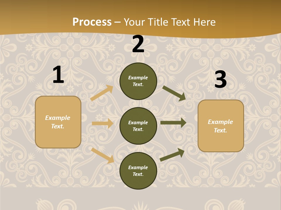 Fabric Decorative Texture PowerPoint Template