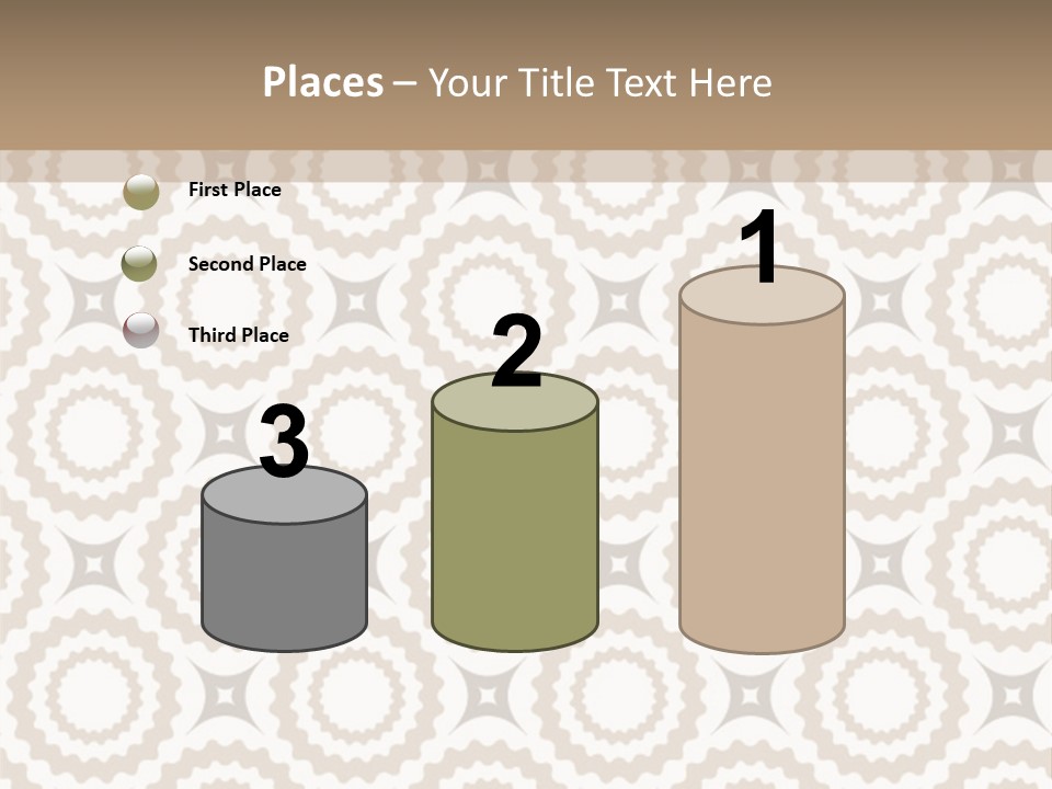 Textile Magnificence Retro PowerPoint Template