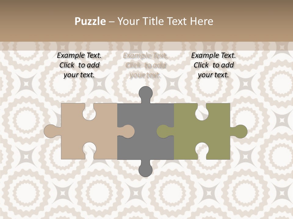 Textile Magnificence Retro PowerPoint Template