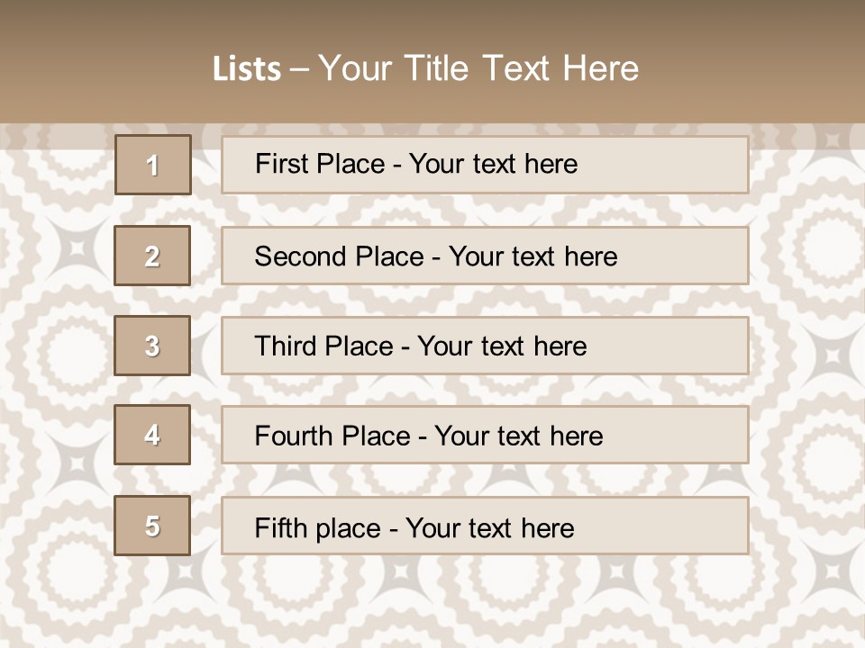 Textile Magnificence Retro PowerPoint Template