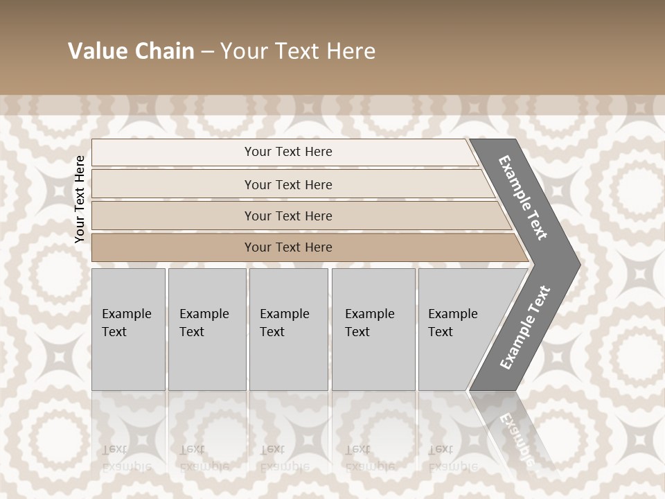 Textile Magnificence Retro PowerPoint Template