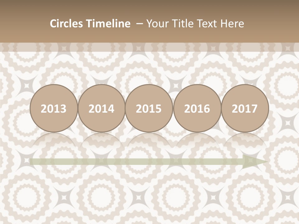 Textile Magnificence Retro PowerPoint Template