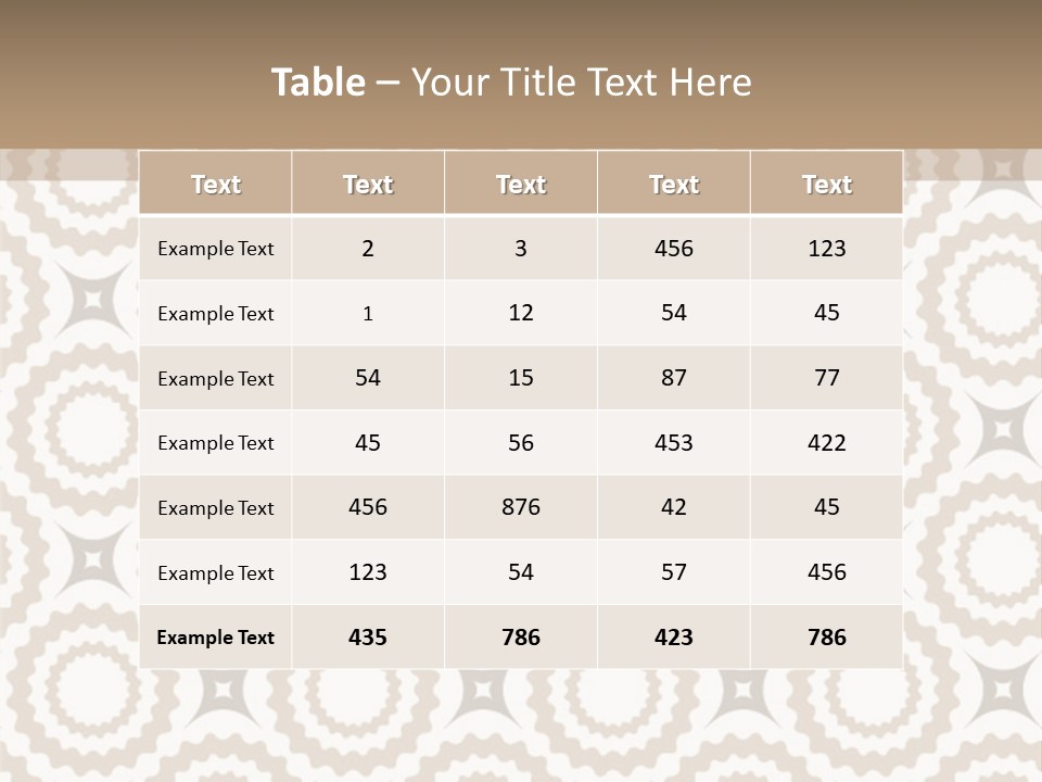Textile Magnificence Retro PowerPoint Template