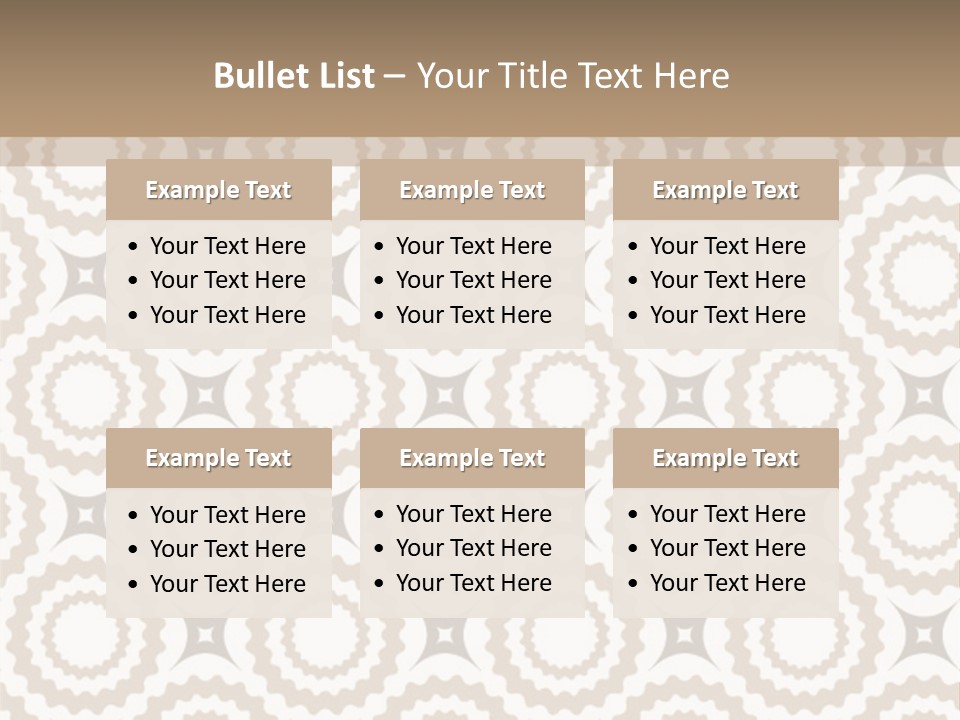 Textile Magnificence Retro PowerPoint Template