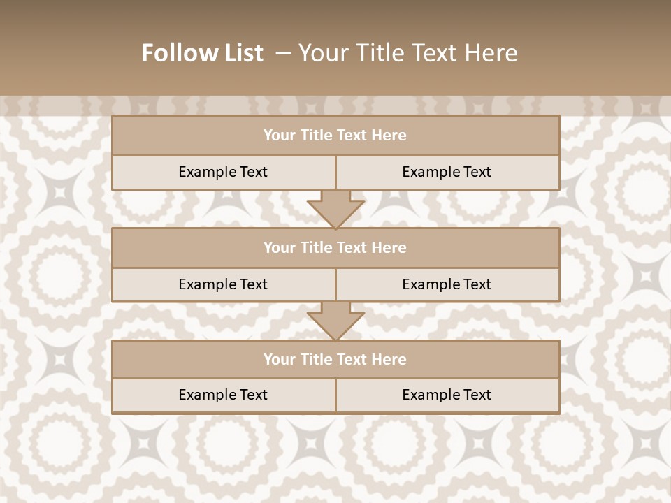 Textile Magnificence Retro PowerPoint Template