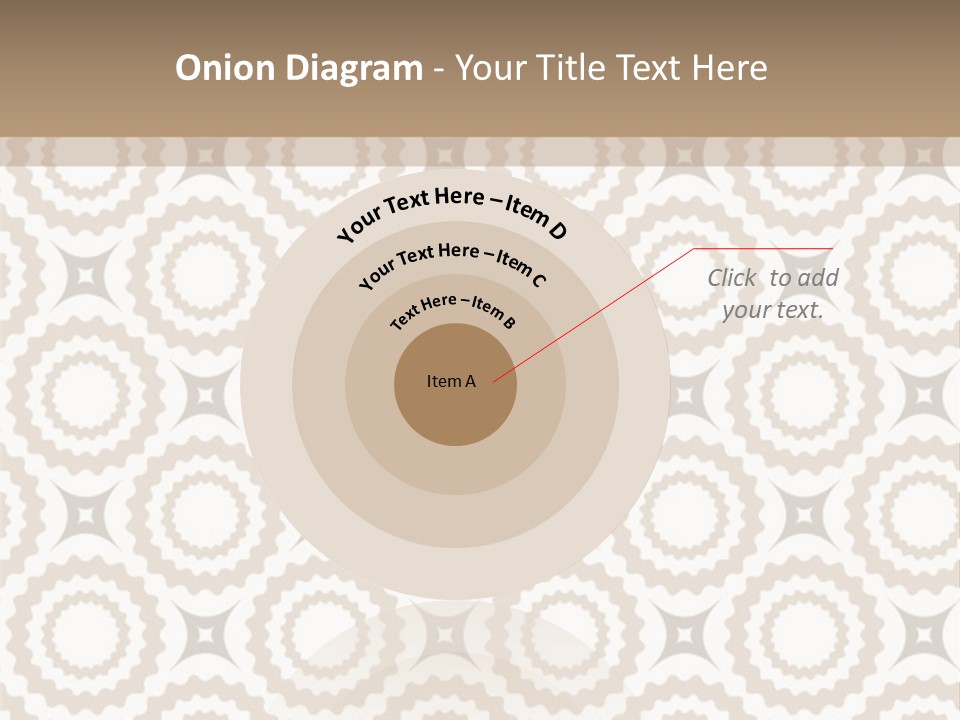 Textile Magnificence Retro PowerPoint Template