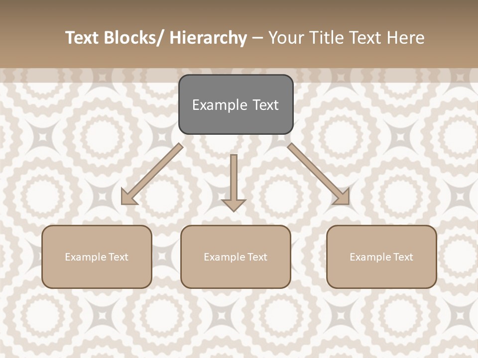 Textile Magnificence Retro PowerPoint Template