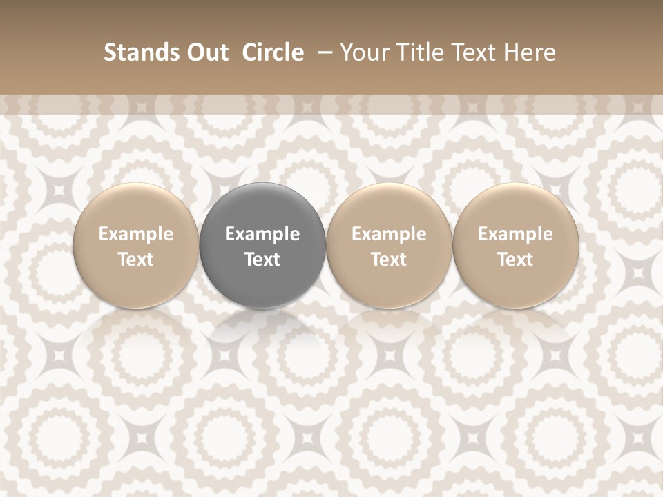 Textile Magnificence Retro PowerPoint Template