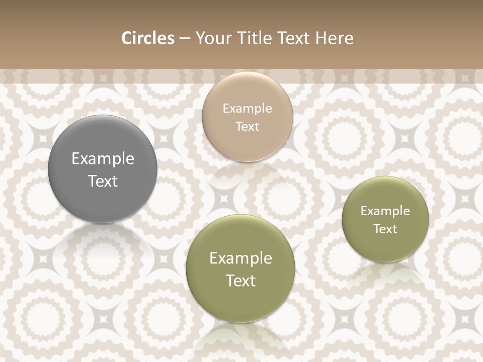 Textile Magnificence Retro PowerPoint Template