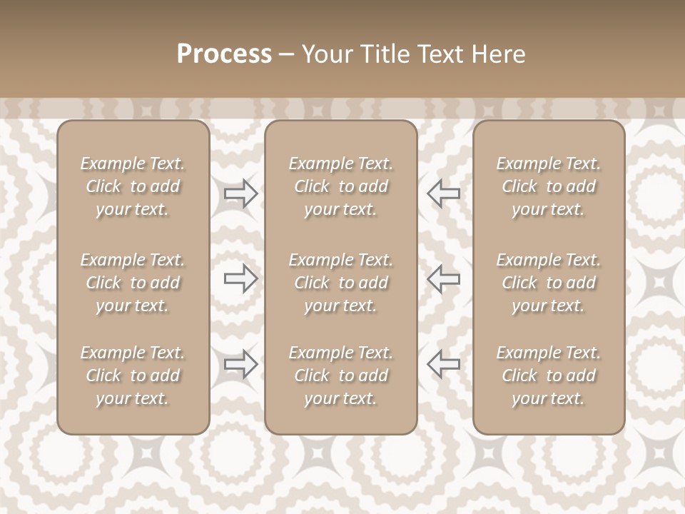 Textile Magnificence Retro PowerPoint Template