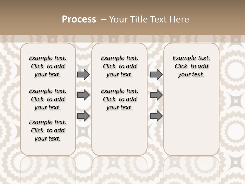 Textile Magnificence Retro PowerPoint Template
